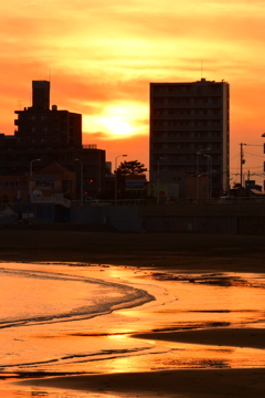 陽が沈む 2016 5/13 DSC_2529