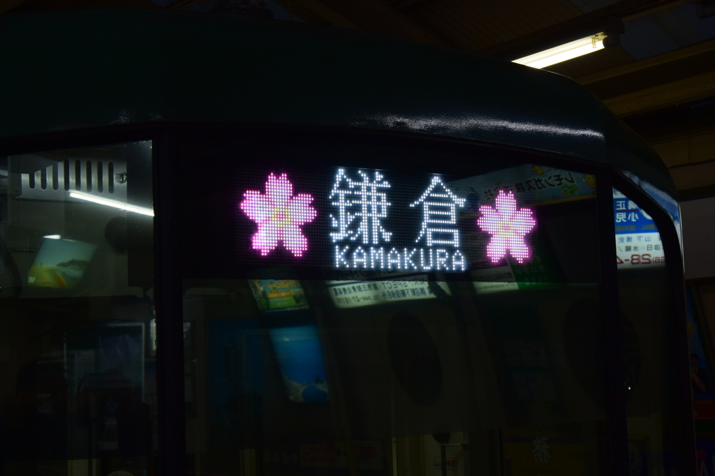 江ノ電 桜ヴァージョン 2016 3/10 DSC_2248