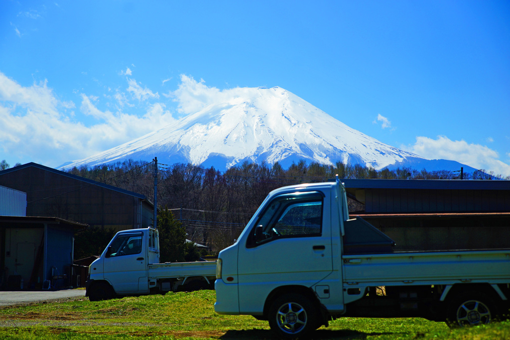 忍野村を訪ねて...富士山