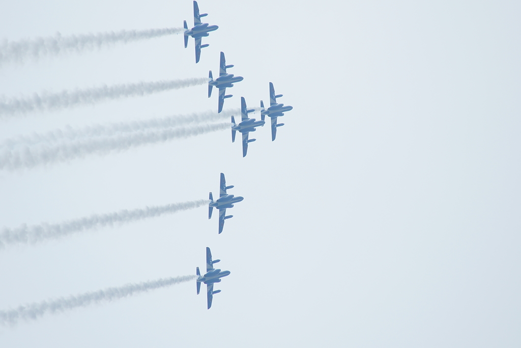 ブルーインパルス展示飛行 2016 7/16 DSC06008