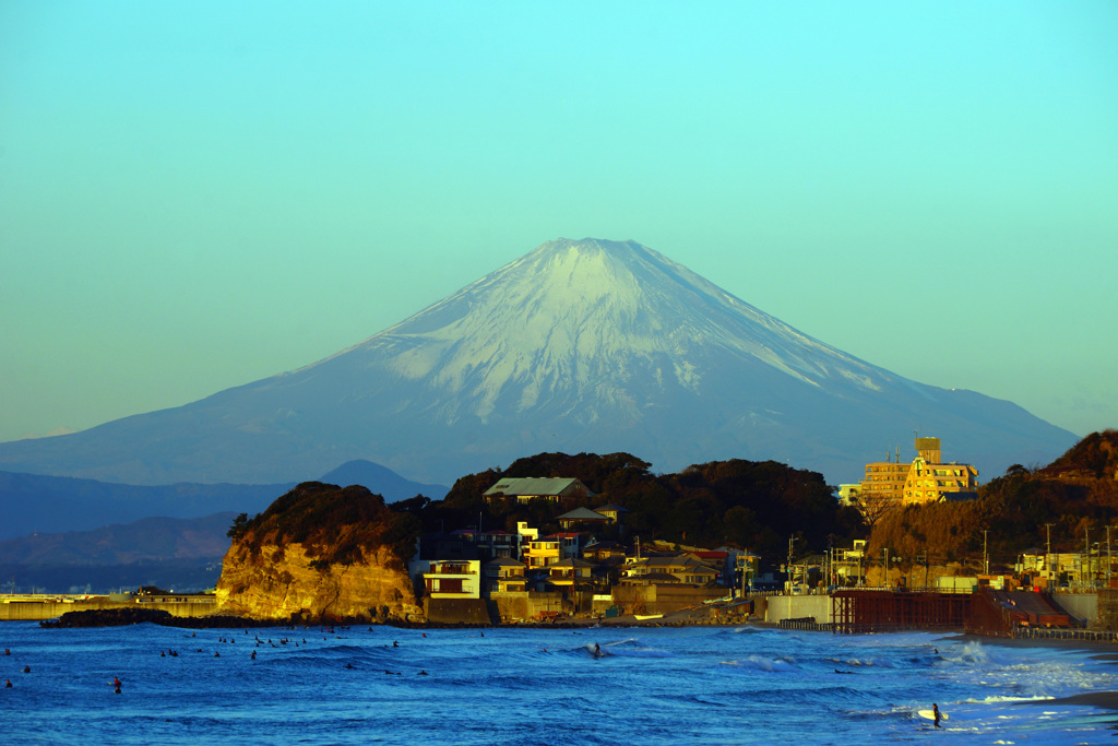 真冬のサーフ天国