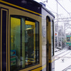 雪化粧の街を行く君を…③