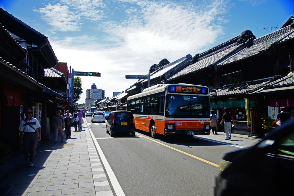 小江戸川越の街並み