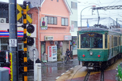 春の雪にアメージング…貴重な体験②