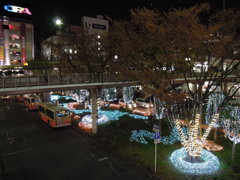 藤沢駅南口 冬の風物詩