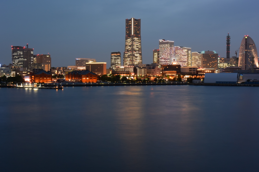 プリンセスに会えず傷心の横浜夜景 2016 4/25 DSC_2502