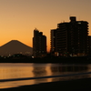 引き潮の腰越海岸 ぶら散歩 2015 11/4 DSC00245