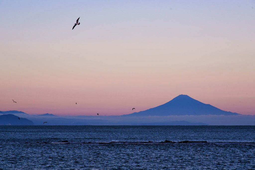 駿河湾越しから２