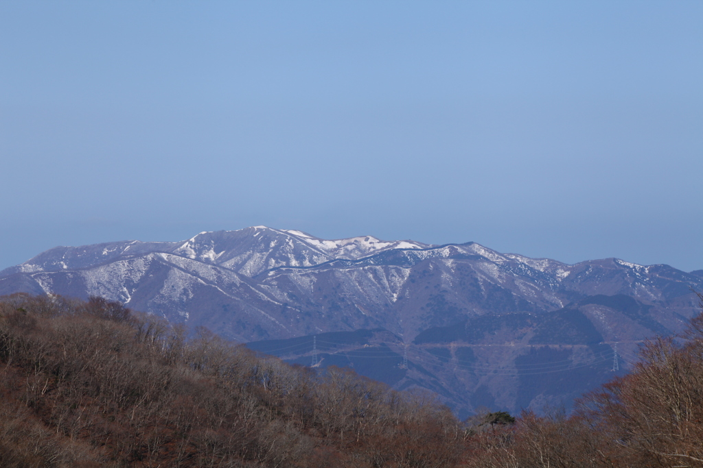 養老山地にて