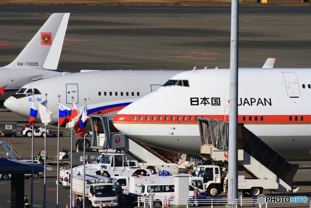 日露政府専用機