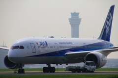 整備中の787