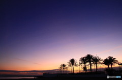 夕暮れ