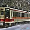 雪の会津鉄道