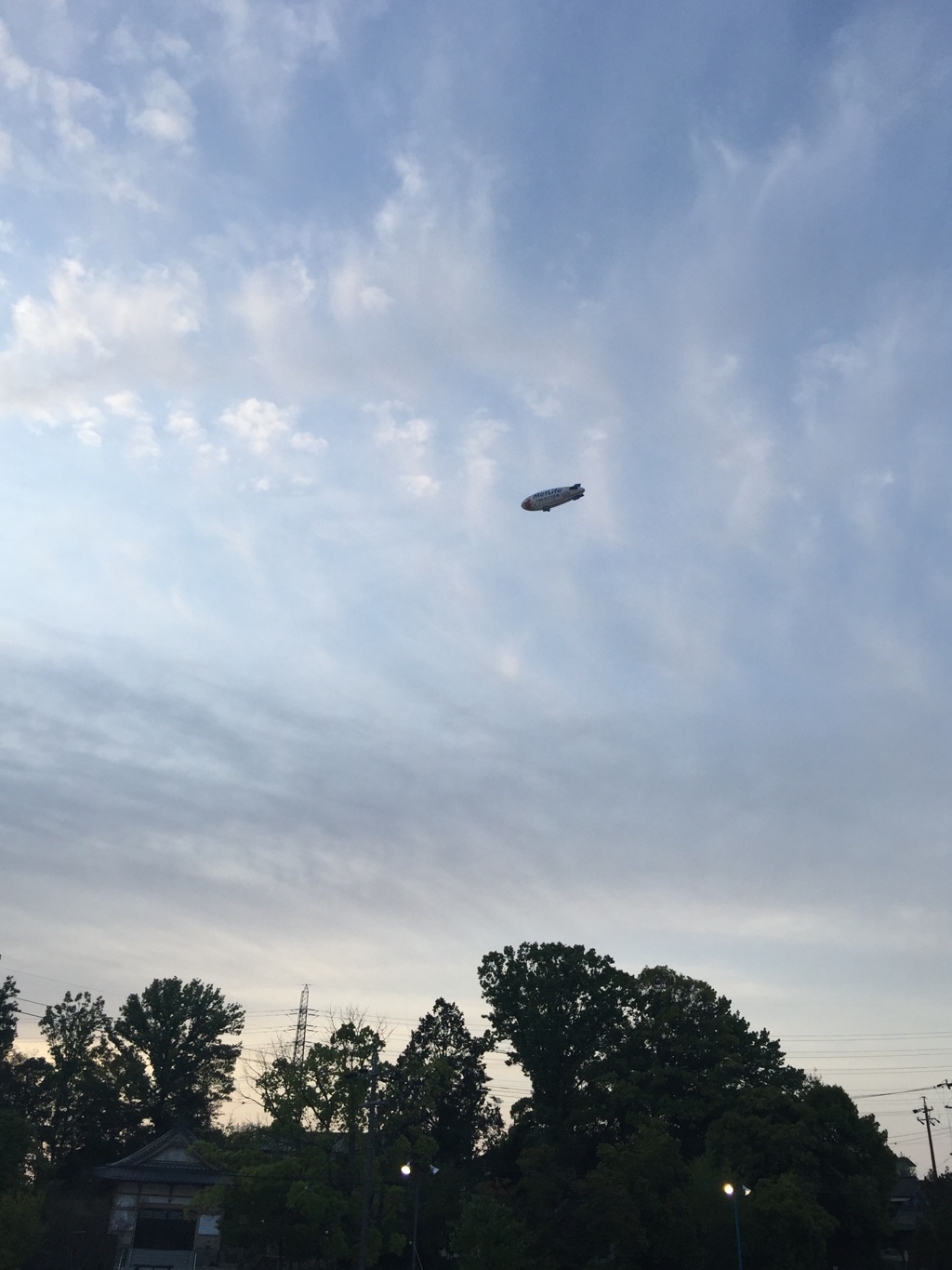 西の空にて帰還