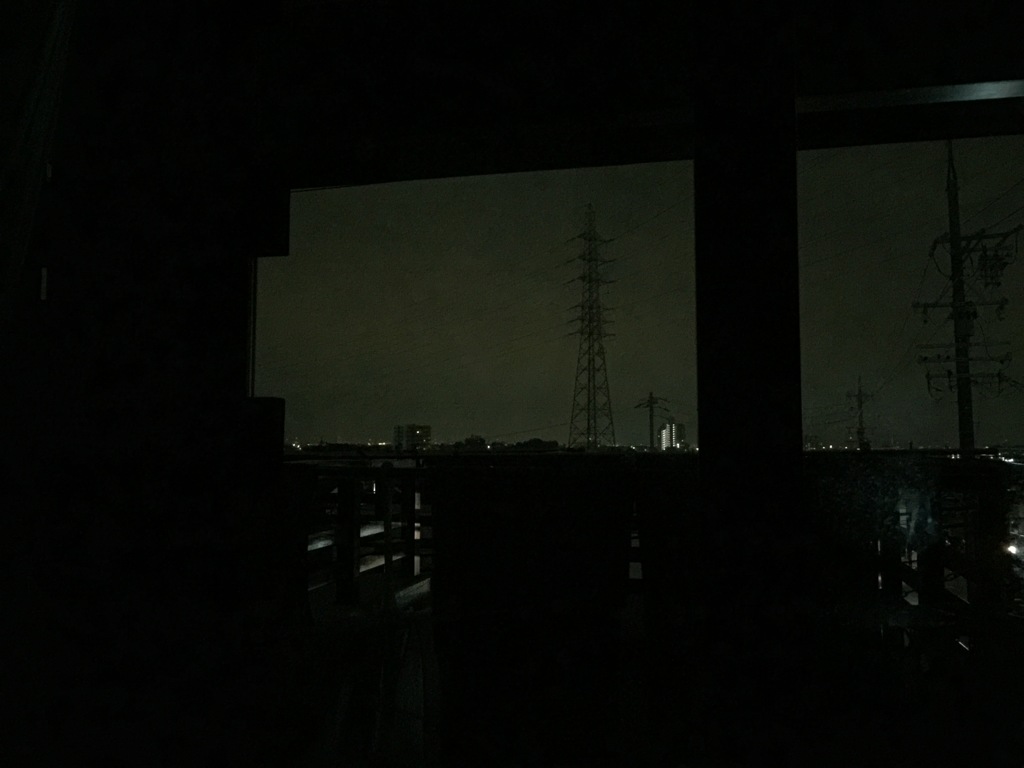 昨夜は夜更かし