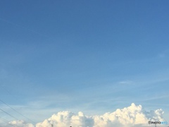晴れ時々曇り