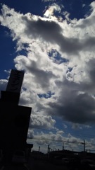 雲と青空