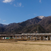 雪山バックの湖西線を撮るつもりだったが・・・
