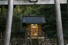 竹田水車裏の白山神社