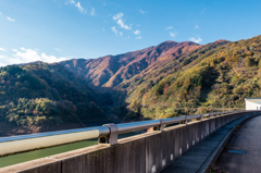 秋の九谷ダム