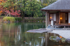 数奇屋造の書院その３（養浩館庭園より）