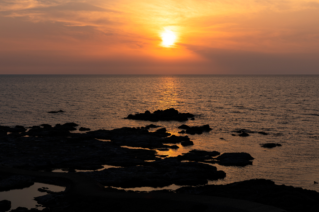 夕陽のまち