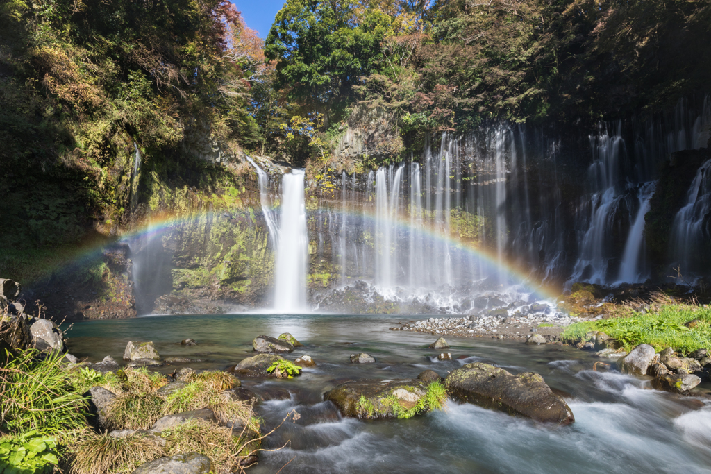 滝好き目線の白糸の滝