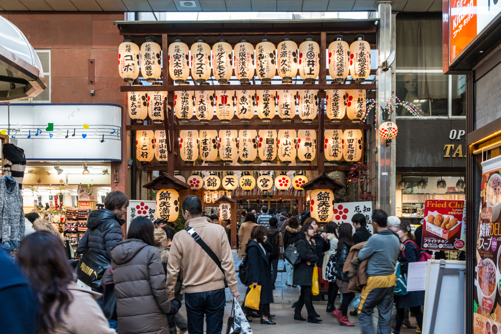 お正月の京都を撮ってみた－錦天満宮