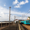 海の見える駅