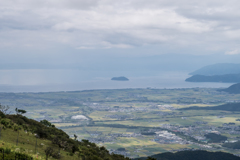 西登山道１（夏の伊吹山より）