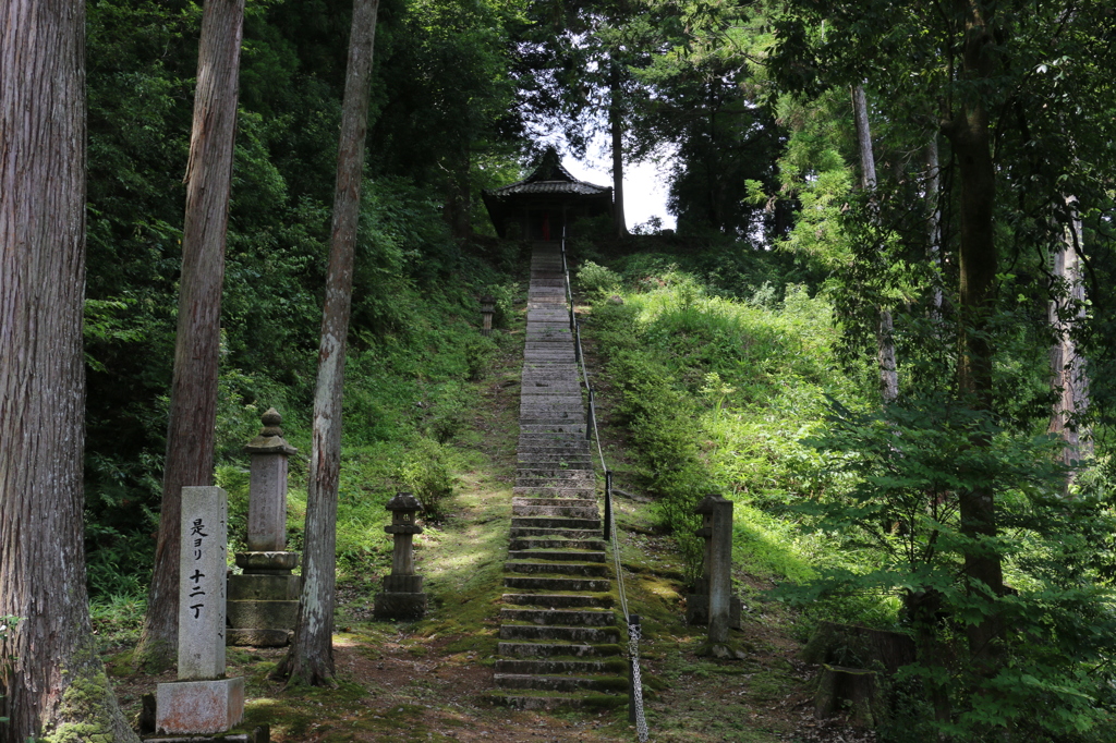 七面堂（妙泰寺より）