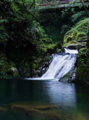 霊蛇滝（赤目四十八滝より）