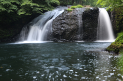 竹田川渓谷一の滝（PL＋ND8装着で再チャレンジ）