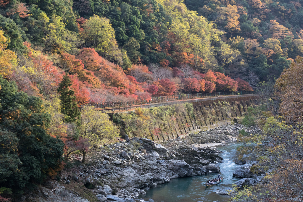 保津峡川下り