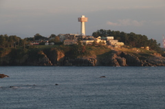 夕暮れの東尋坊（雄島・死の反時計回り編）