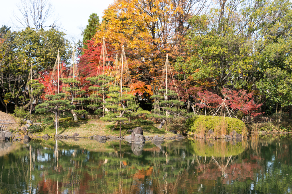 清廉からみた風景その２（養浩館庭園より）