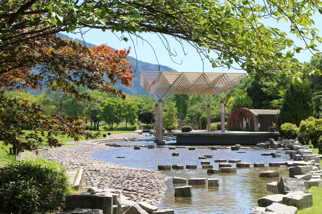 福井県総合グリーンセンターを散策してみた 水上ステージ By おにころん Id 写真共有サイト Photohito