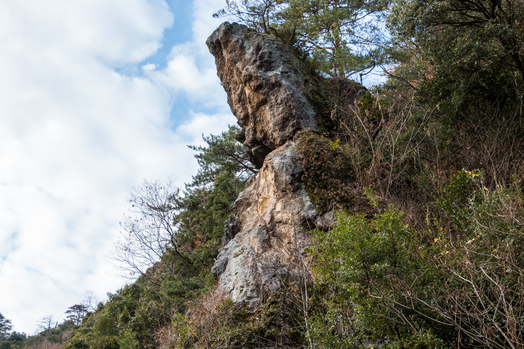 鳥帽子岩１（西尾八景より）