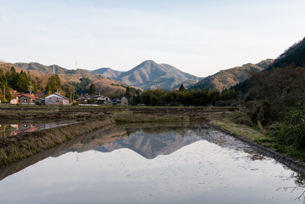 早春の田園風景３（滝ヶ原より）