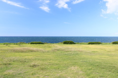 海の傍の広場から（二の浜海岸より）