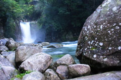 鳴沢の滝②
