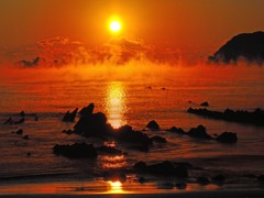 毛嵐の昇陽