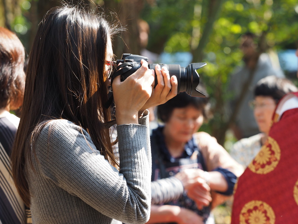 カメラ女子