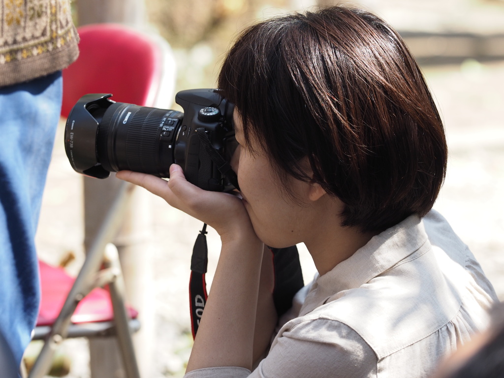 カメラ女子