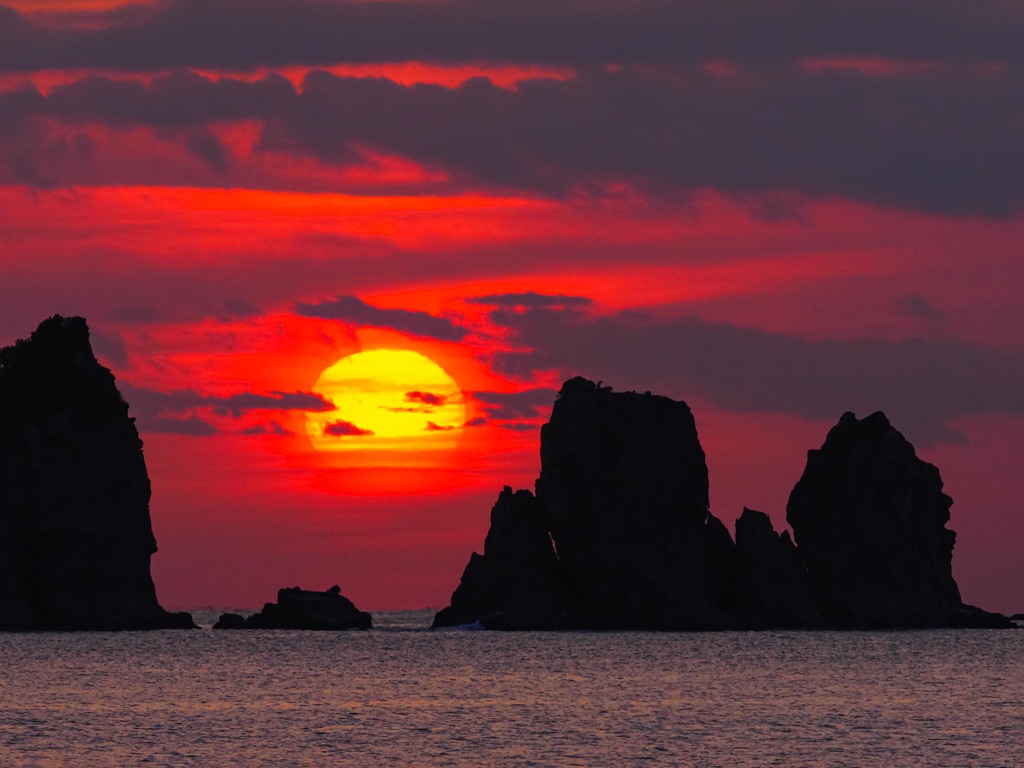 島の日ノ出刻