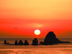 七ッ岩日の出