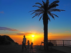 夜明けの日南海岸