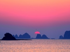 七つ岩日の出