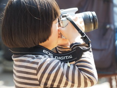 カメラ女子