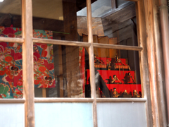 旧家の雛飾り